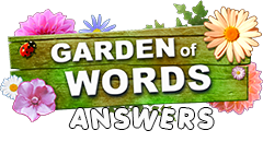 Garden of Words answers